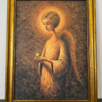 Saugantis gyvybę (su rėmu)