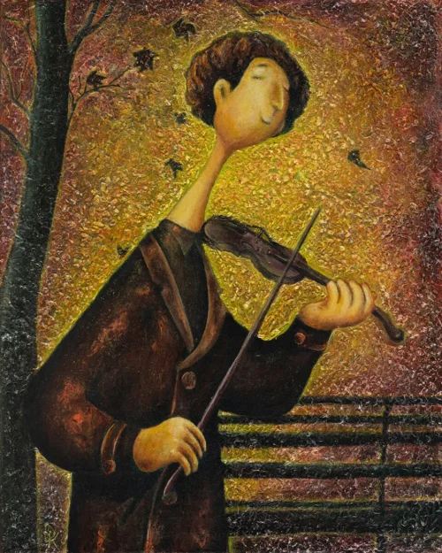 Pożegnanie ostatnich liści