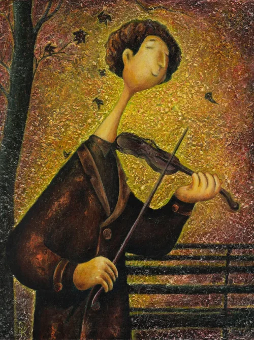 Pożegnanie ostatnich liści